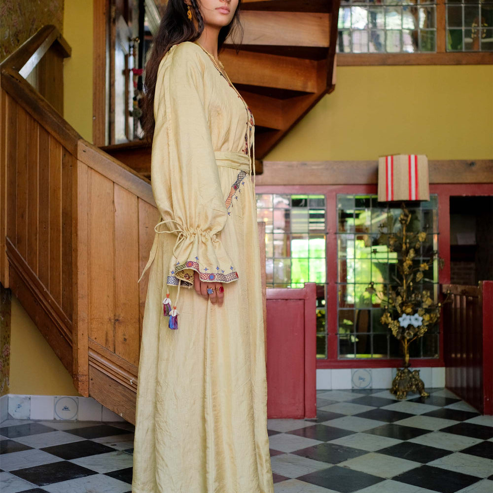 
                  
                    BANJARA DRESS MAXI | KHAKI
                  
                