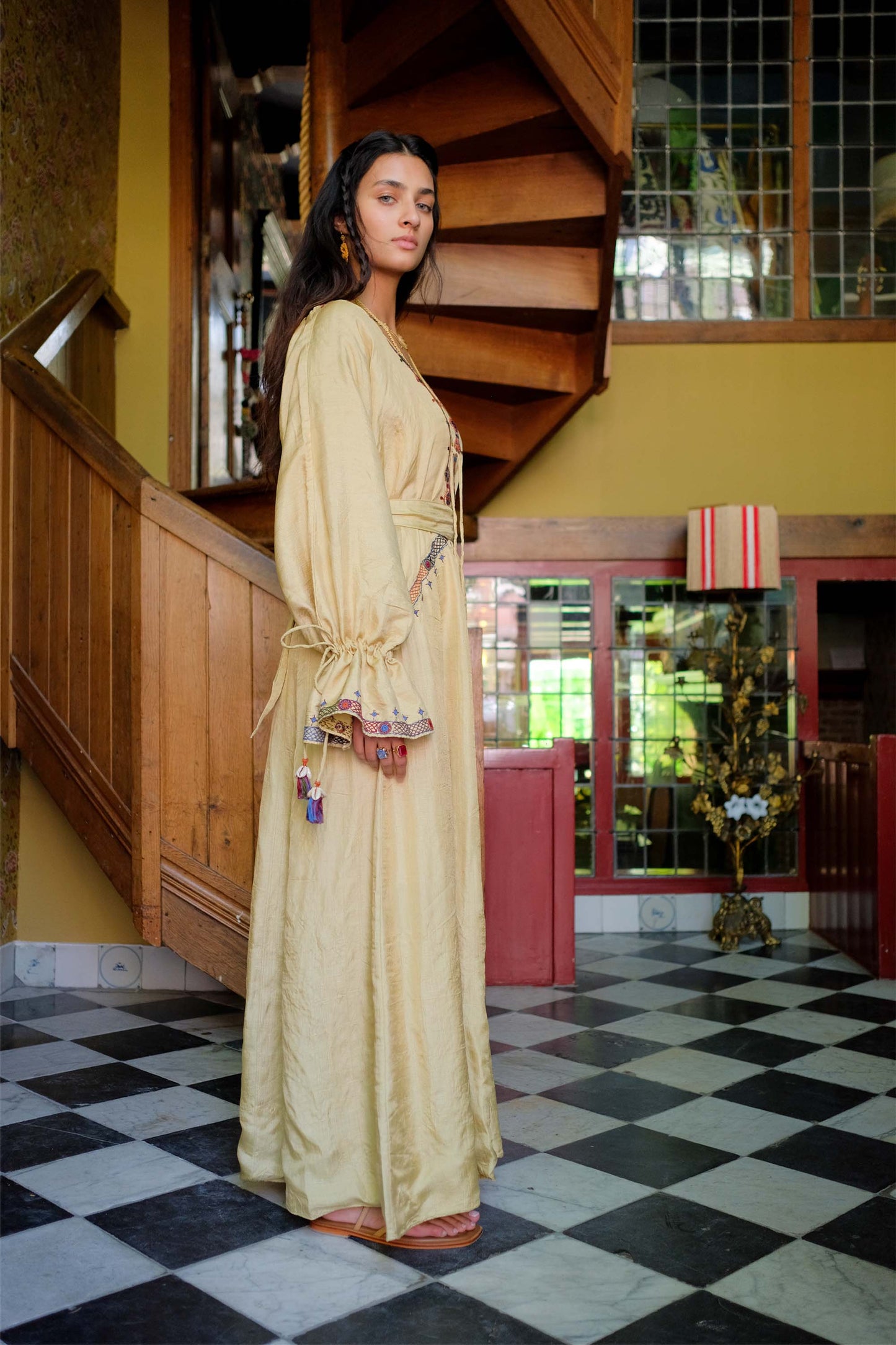 
                  
                    BANJARA DRESS MAXI | KHAKI
                  
                