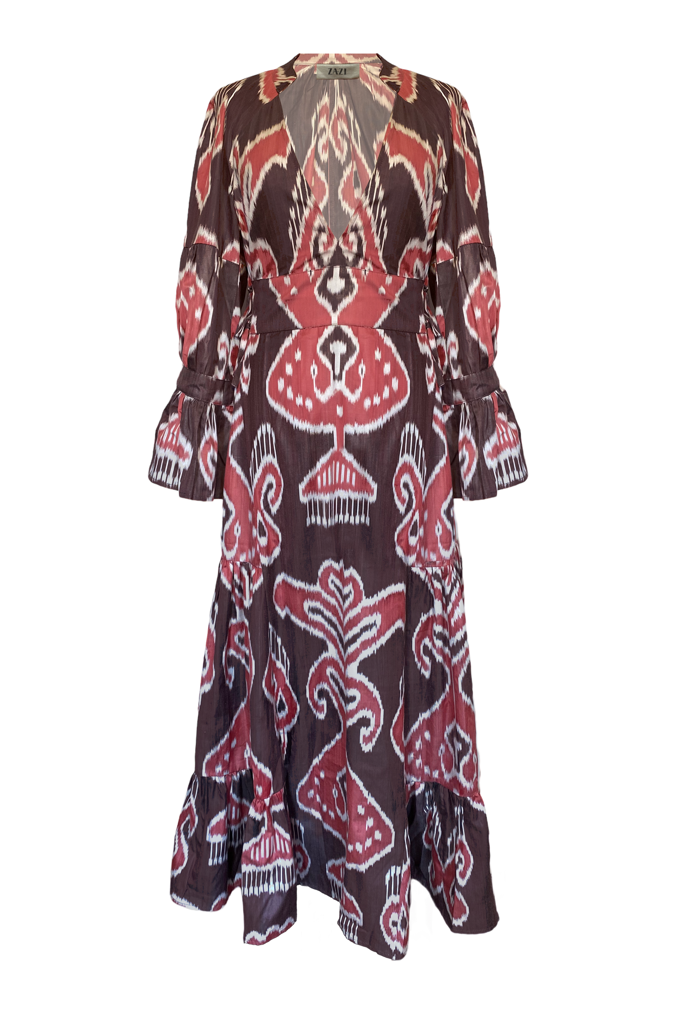 TAHMINA DRESS | Bronze Scarlet