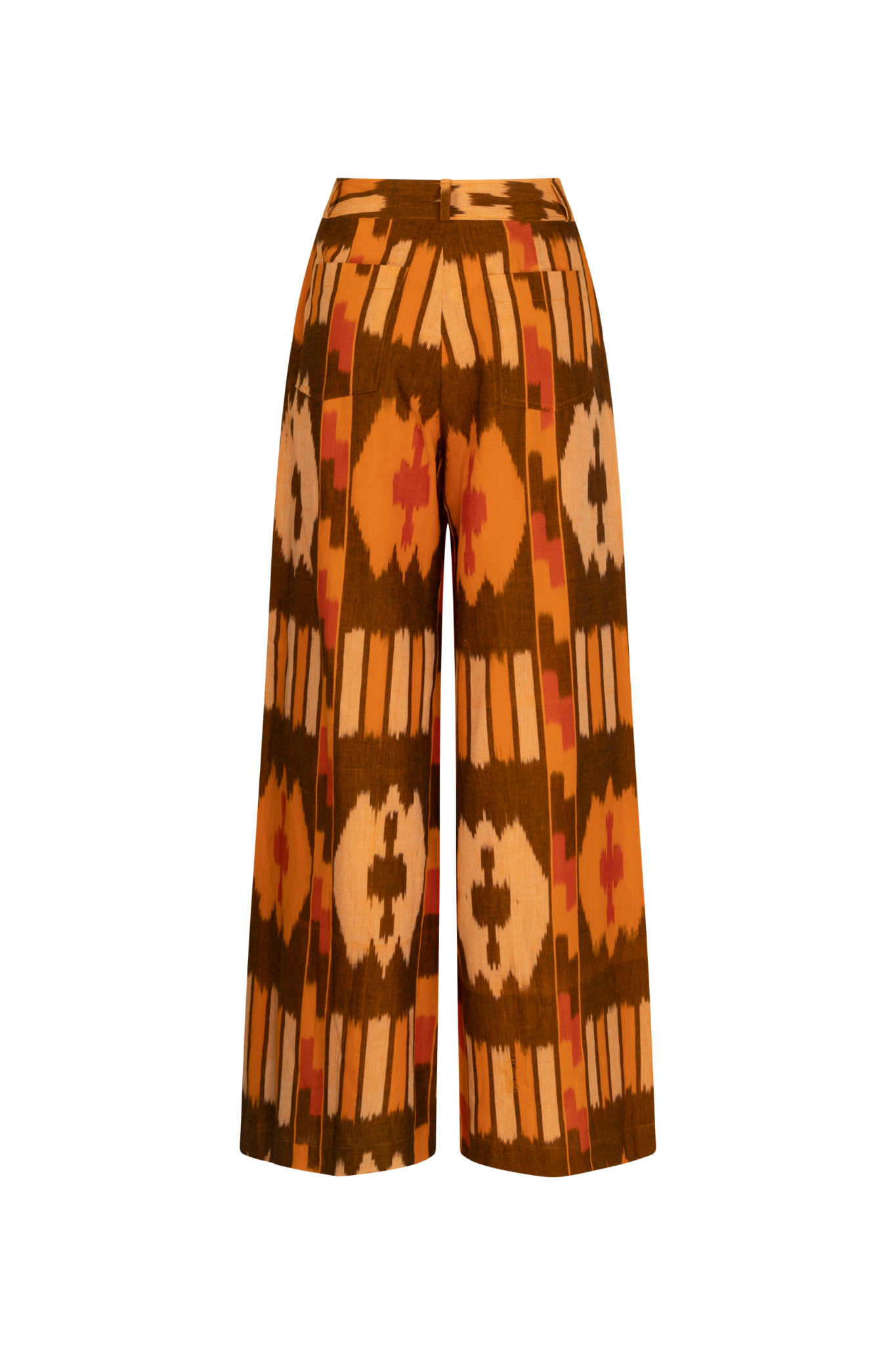 zazi-vintage-trousers-brown-orange-cotton-ikat-by-artisan